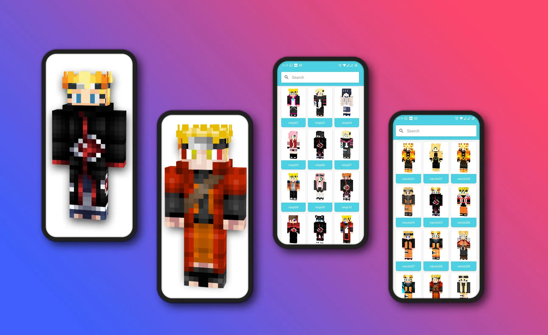 Naruto Skins For Minecraft PE | Indus Appstore | Screenshot