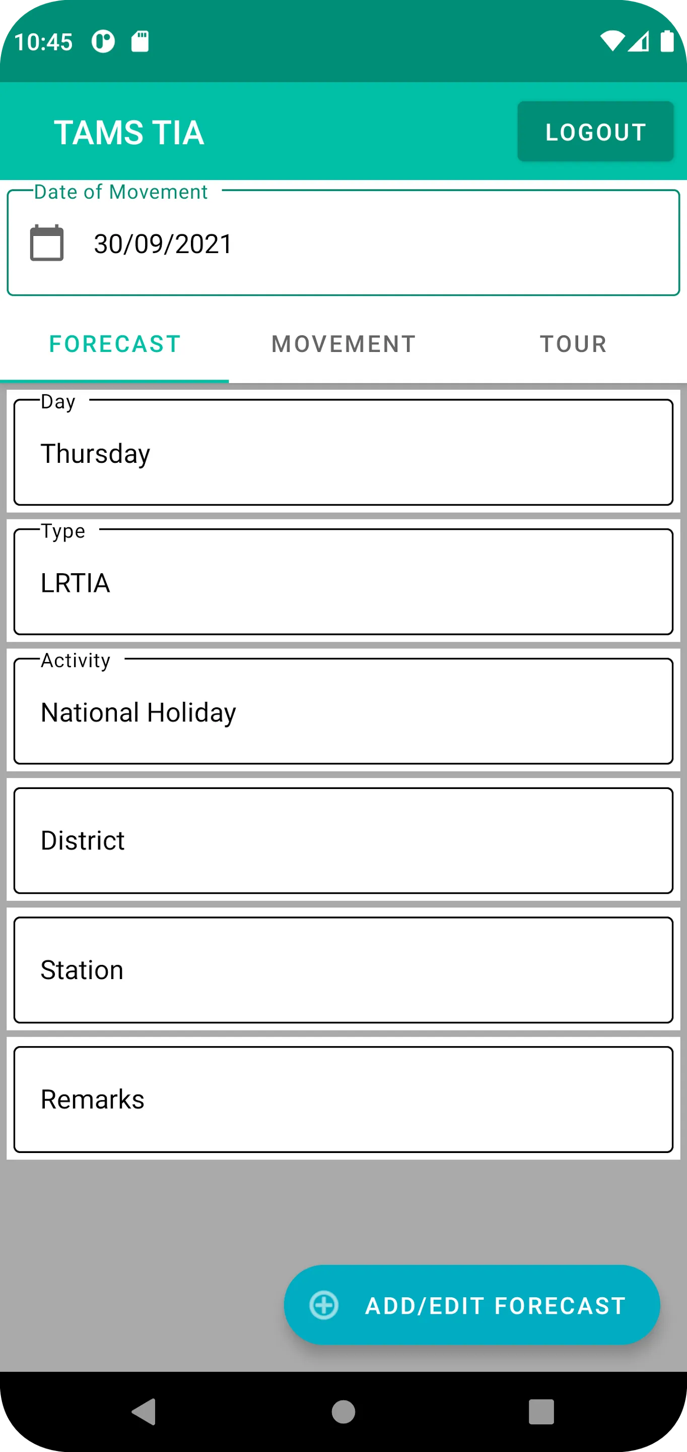 TAMS TIA | Indus Appstore | Screenshot