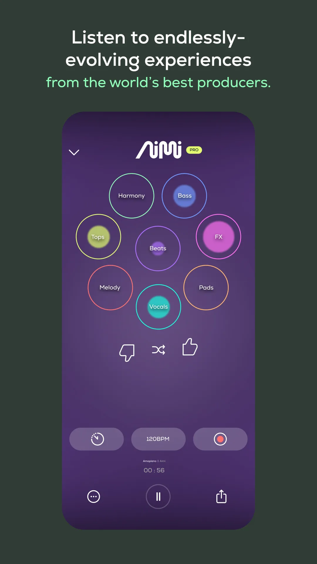 Aimi Player | Indus Appstore | Screenshot