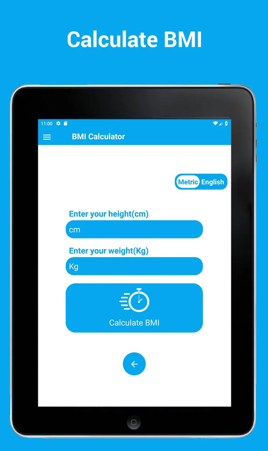 BMI Calculator -  Fat level We | Indus Appstore | Screenshot