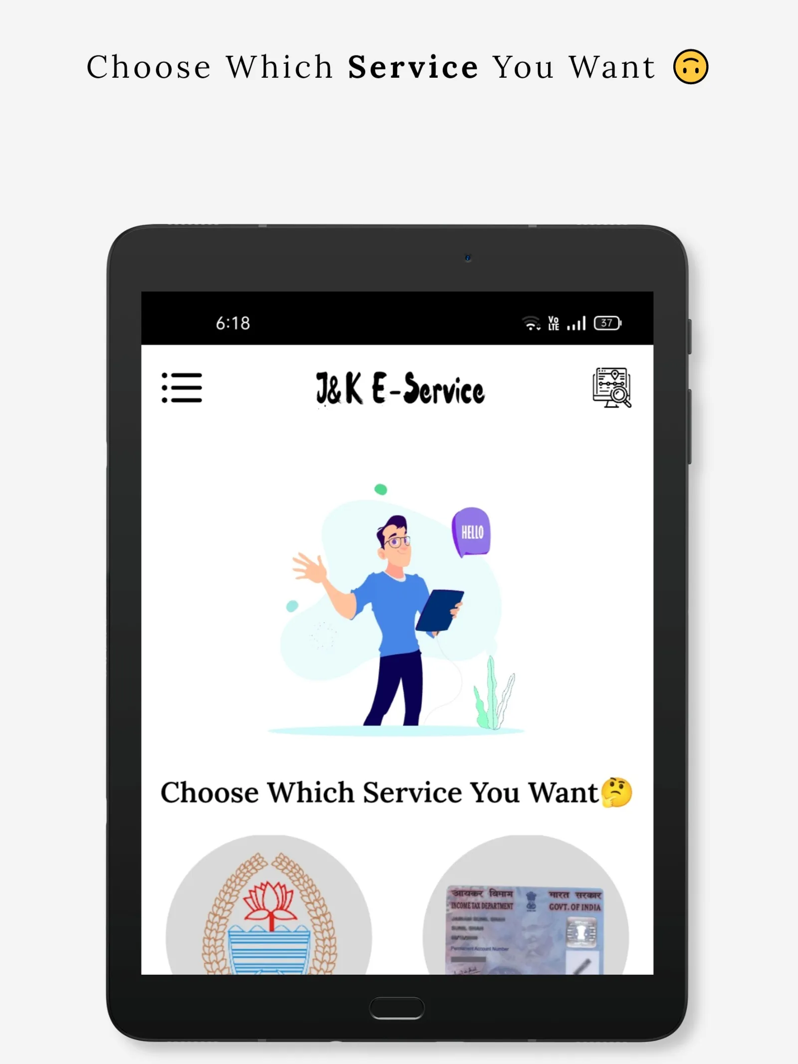 J&K E-service | Indus Appstore | Screenshot