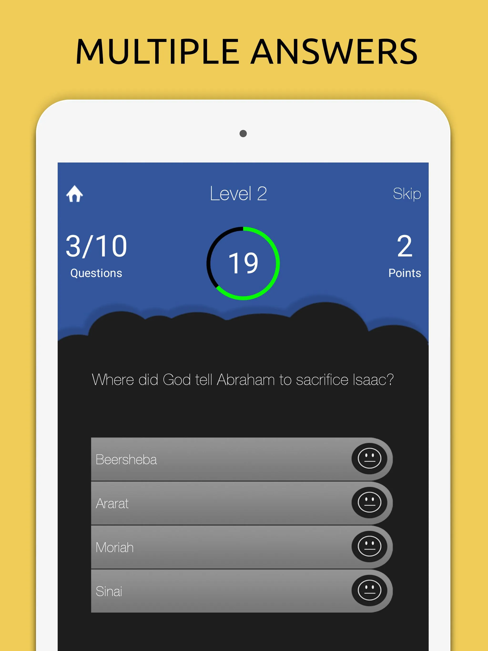 Bible Quiz Test Trivia Game | Indus Appstore | Screenshot