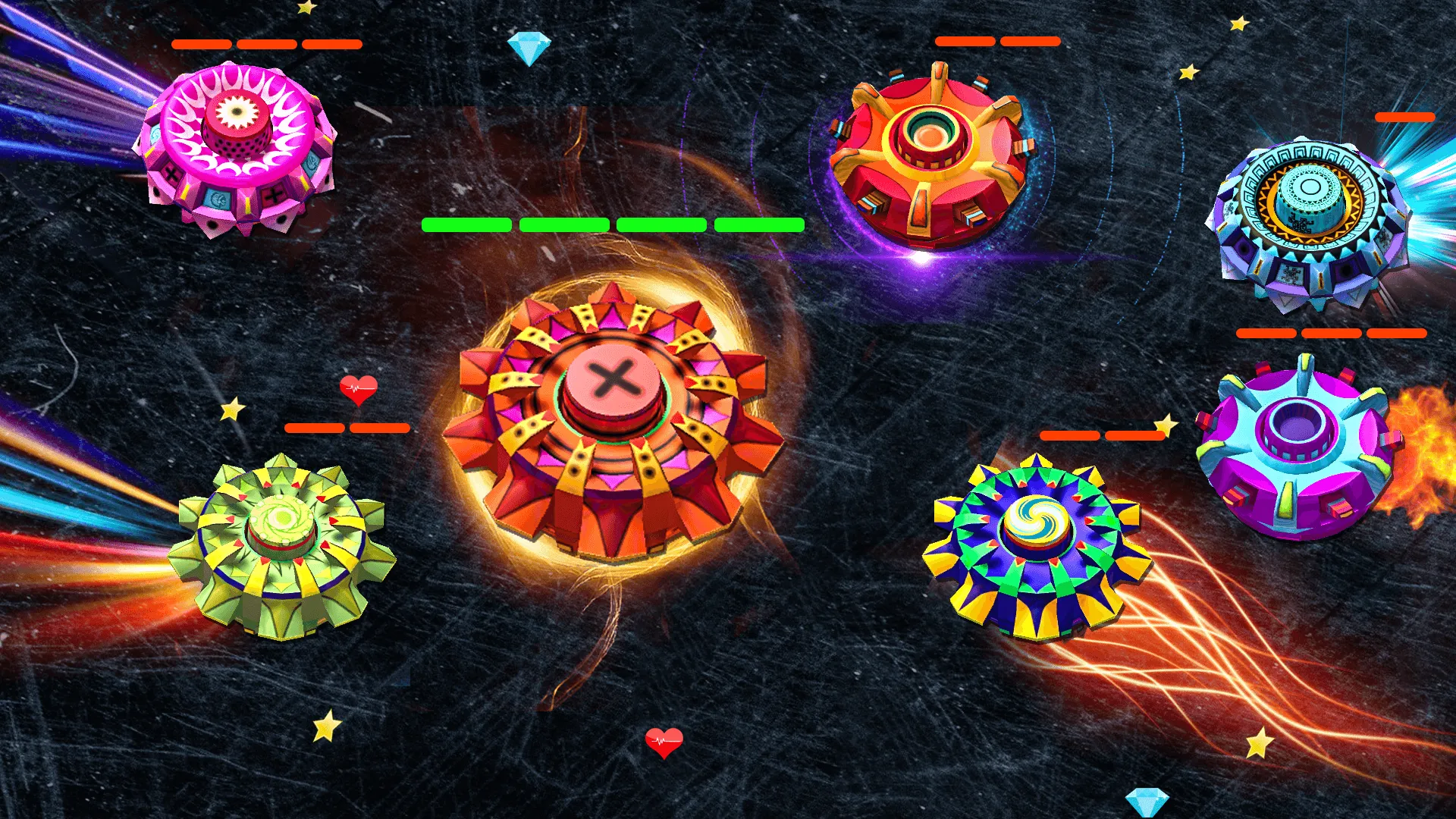 Fidget Spinner Fight.io Game | Indus Appstore | Screenshot