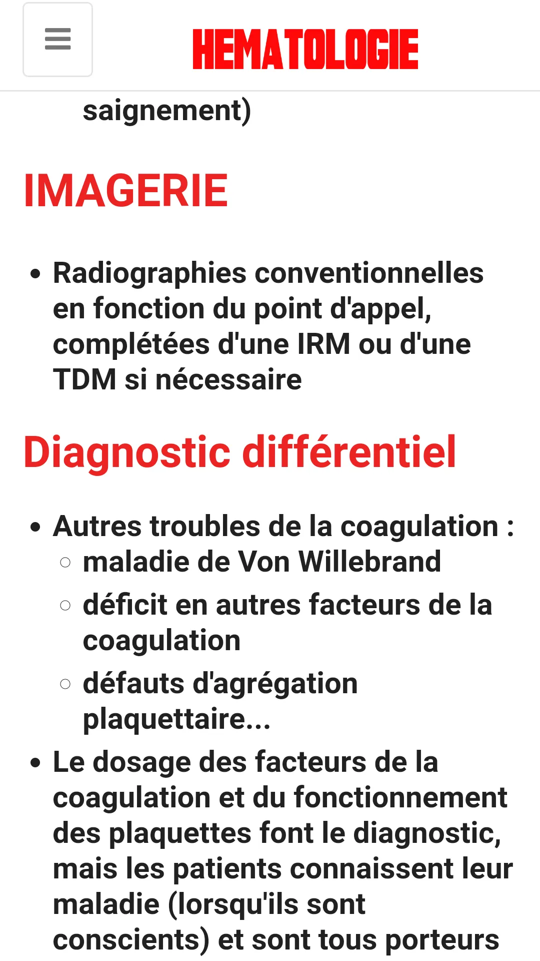 Hematology | Indus Appstore | Screenshot