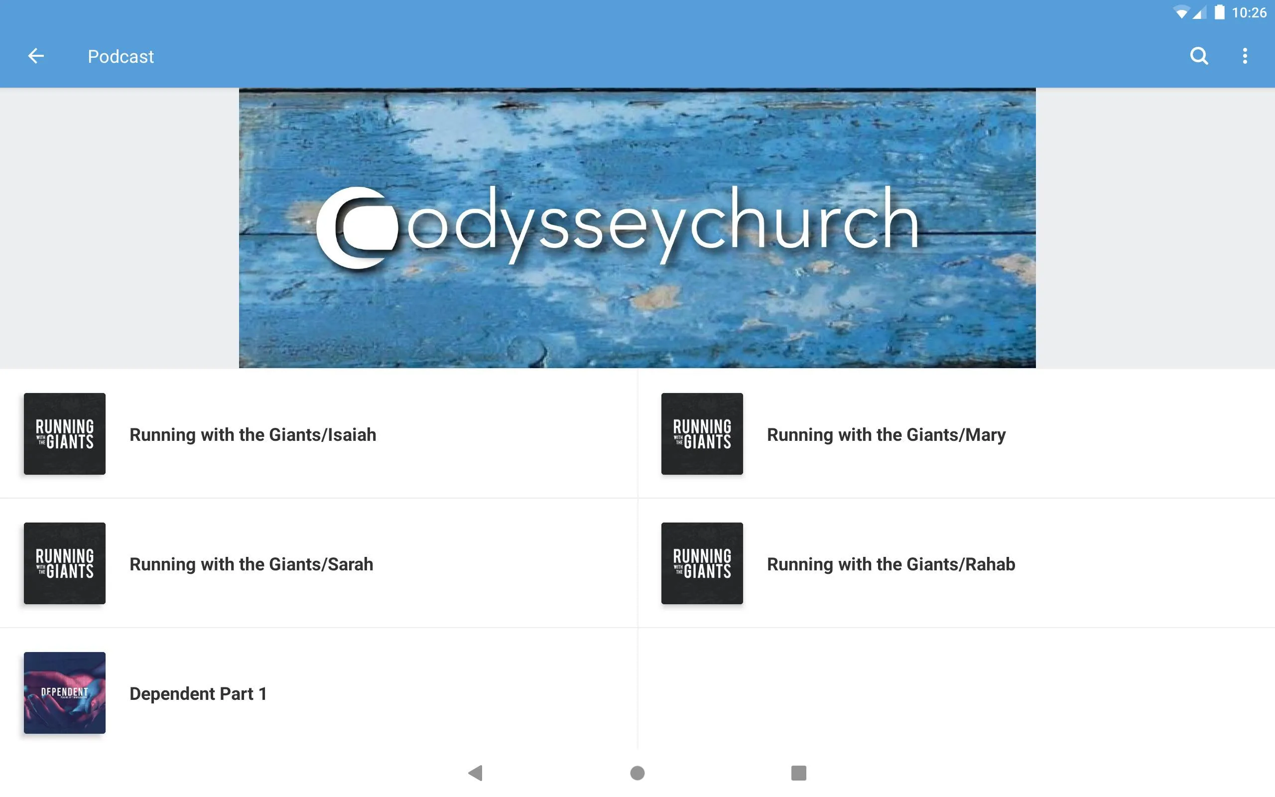 Odyssey Church | Indus Appstore | Screenshot