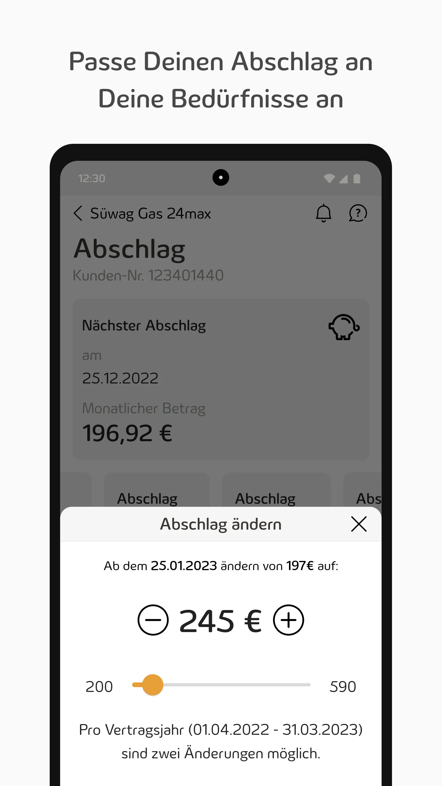 Meine Süwag | Indus Appstore | Screenshot