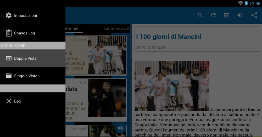 News Nerazzurro - Calcio | Indus Appstore | Screenshot