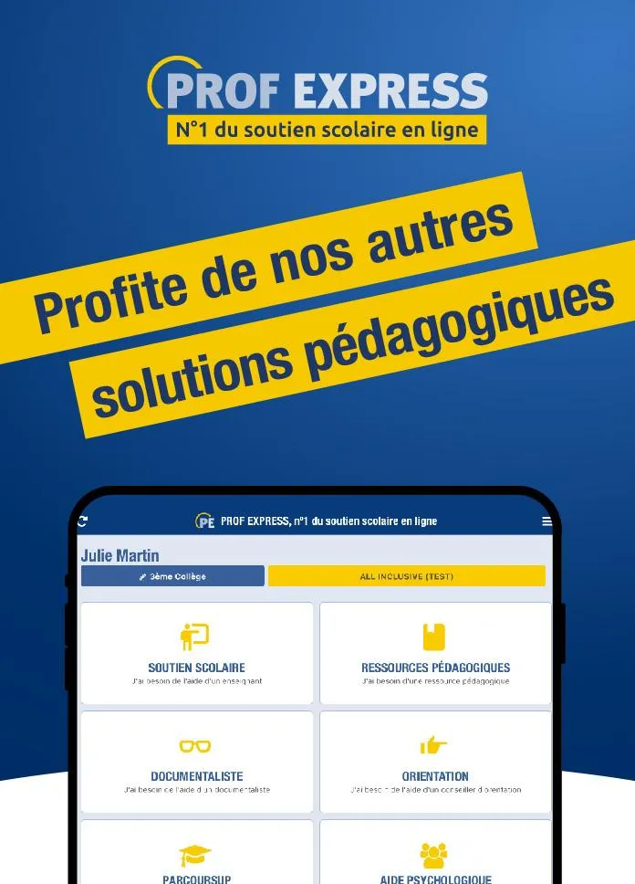 Prof Express Soutien Scolaire | Indus Appstore | Screenshot