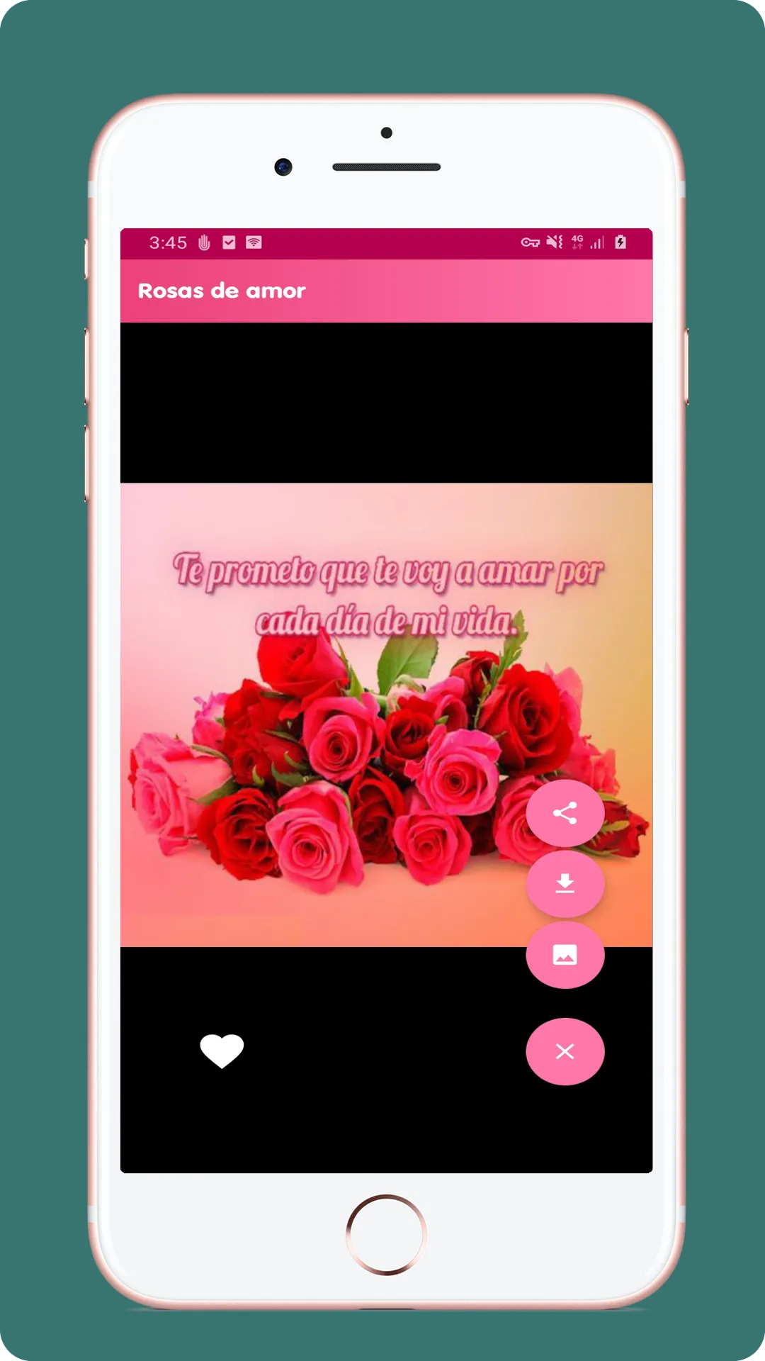 love roses with phrases | Indus Appstore | Screenshot