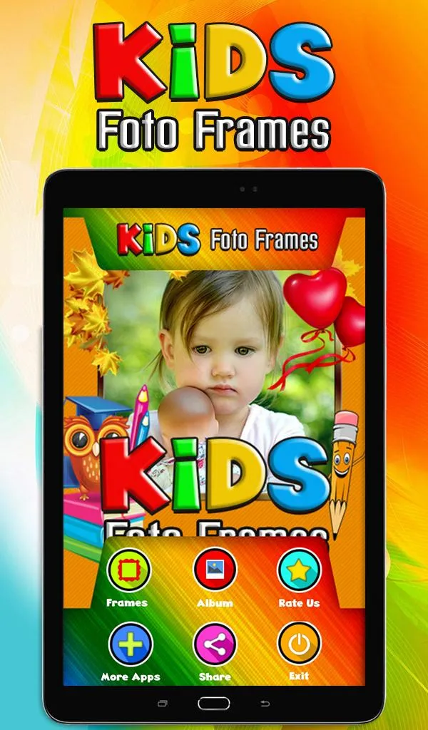 Kids Photo Frame, Photo Editor | Indus Appstore | Screenshot