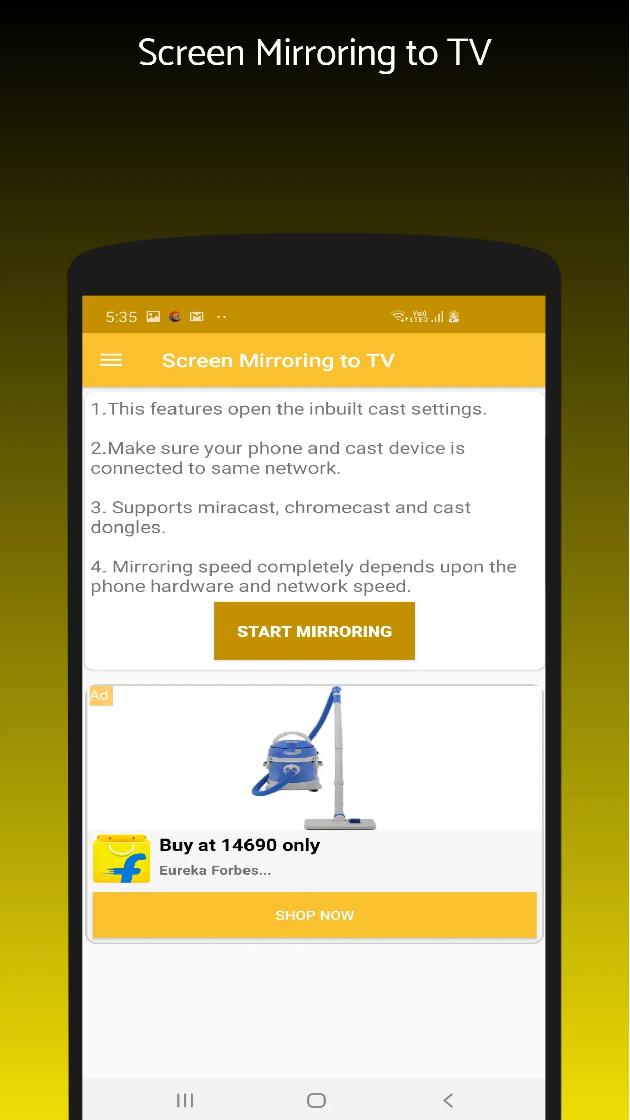 Media Cast to Chromecast,FireT | Indus Appstore | Screenshot