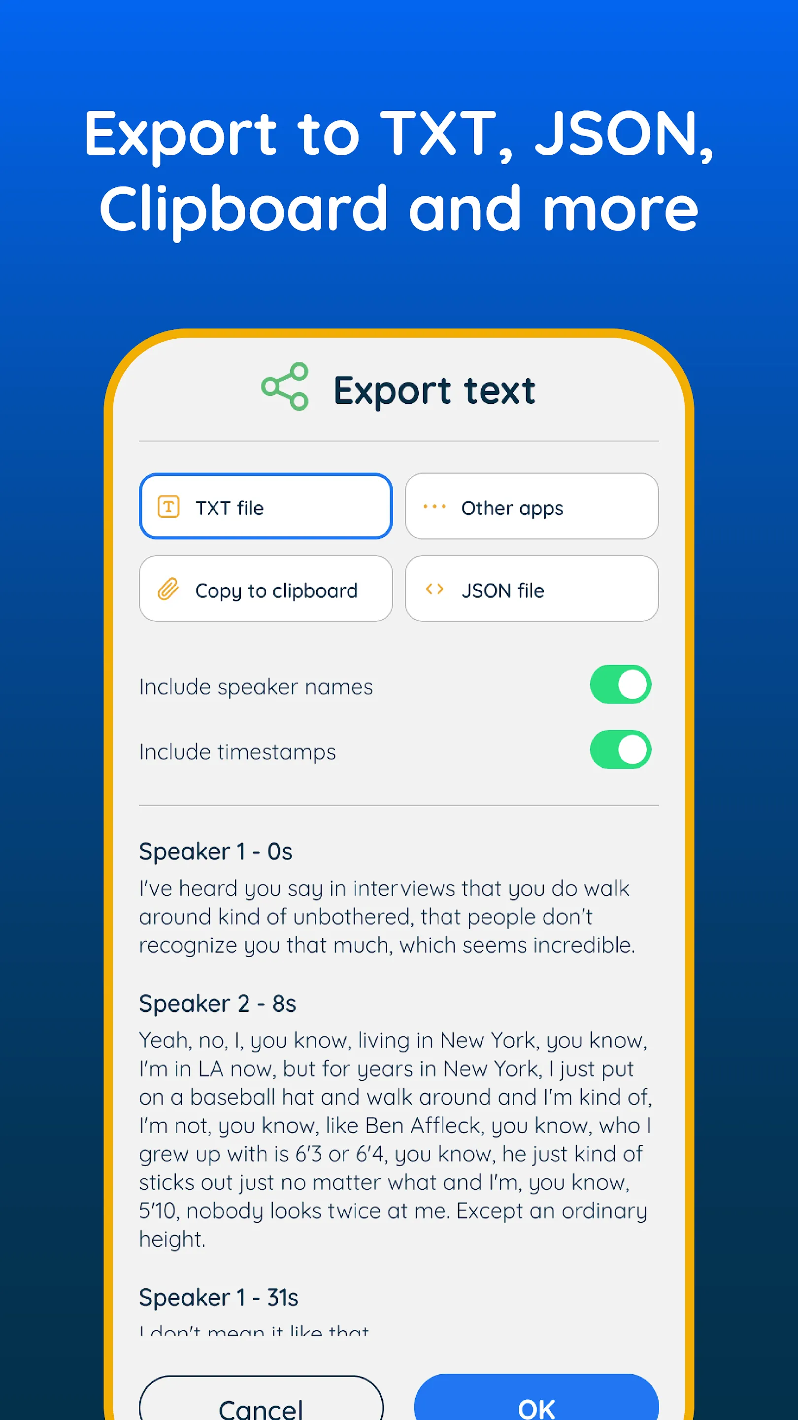 Recap Transcribe audio to text | Indus Appstore | Screenshot