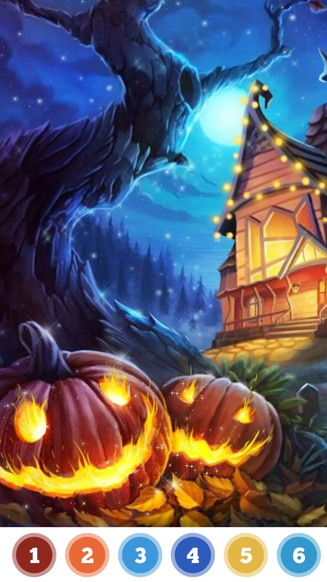 Halloween Coloring Book Game | Indus Appstore | Screenshot