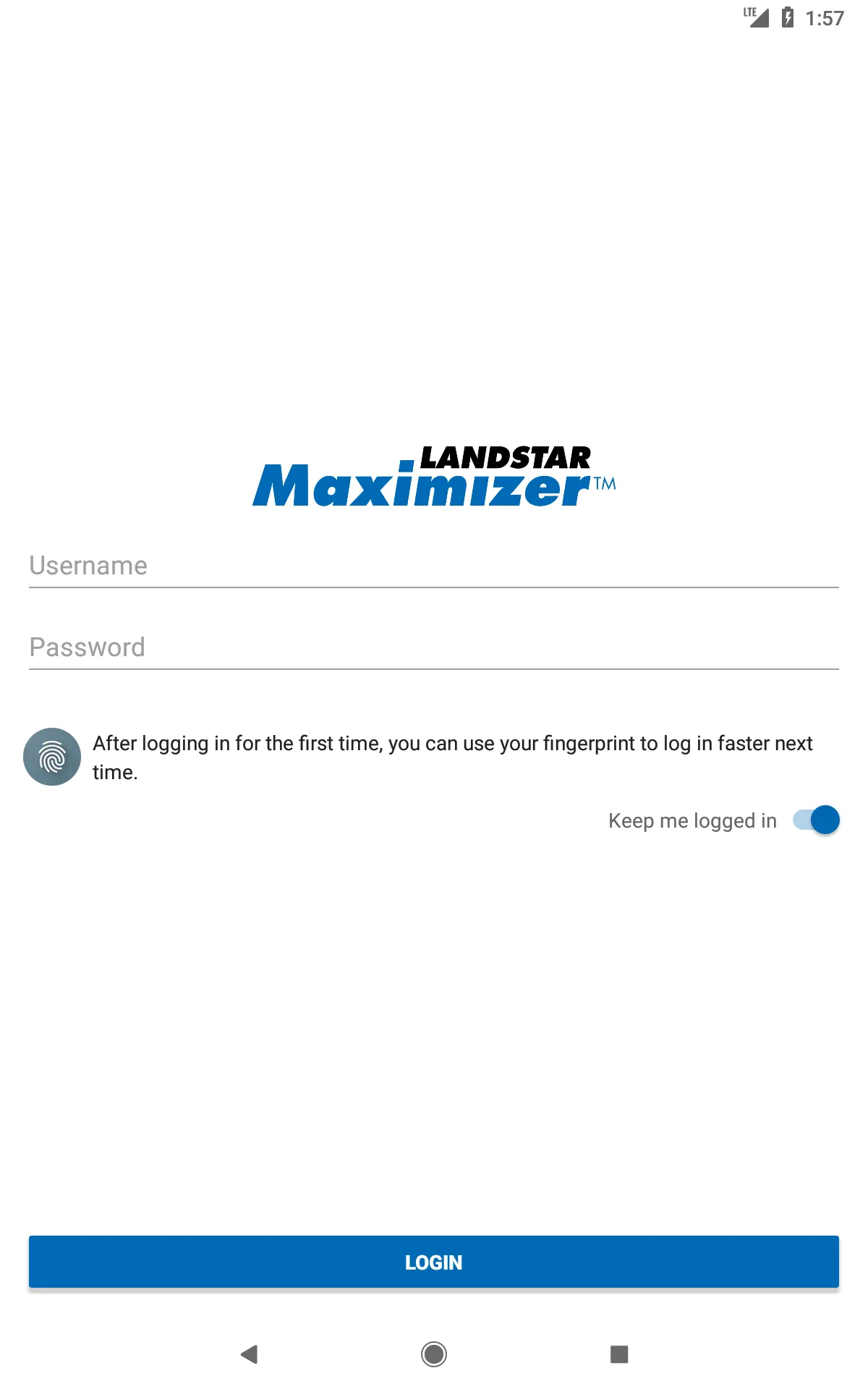 Landstar Maximizer™ app - Just | Indus Appstore | Screenshot