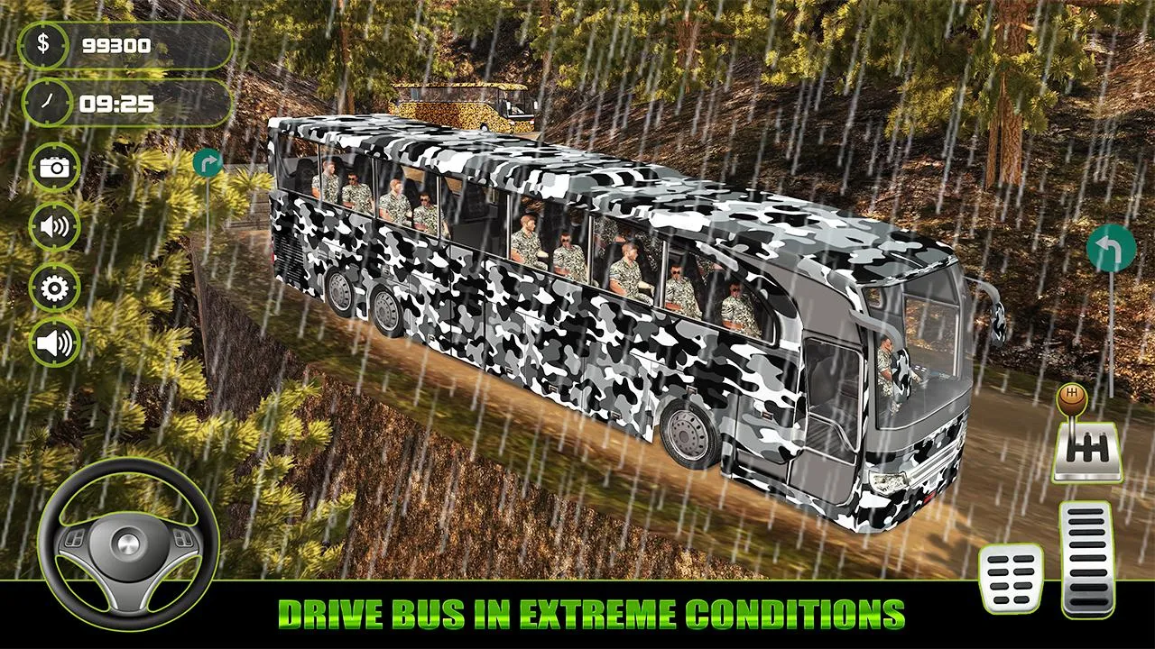 Offroad US Army Bus Transport | Indus Appstore | Screenshot