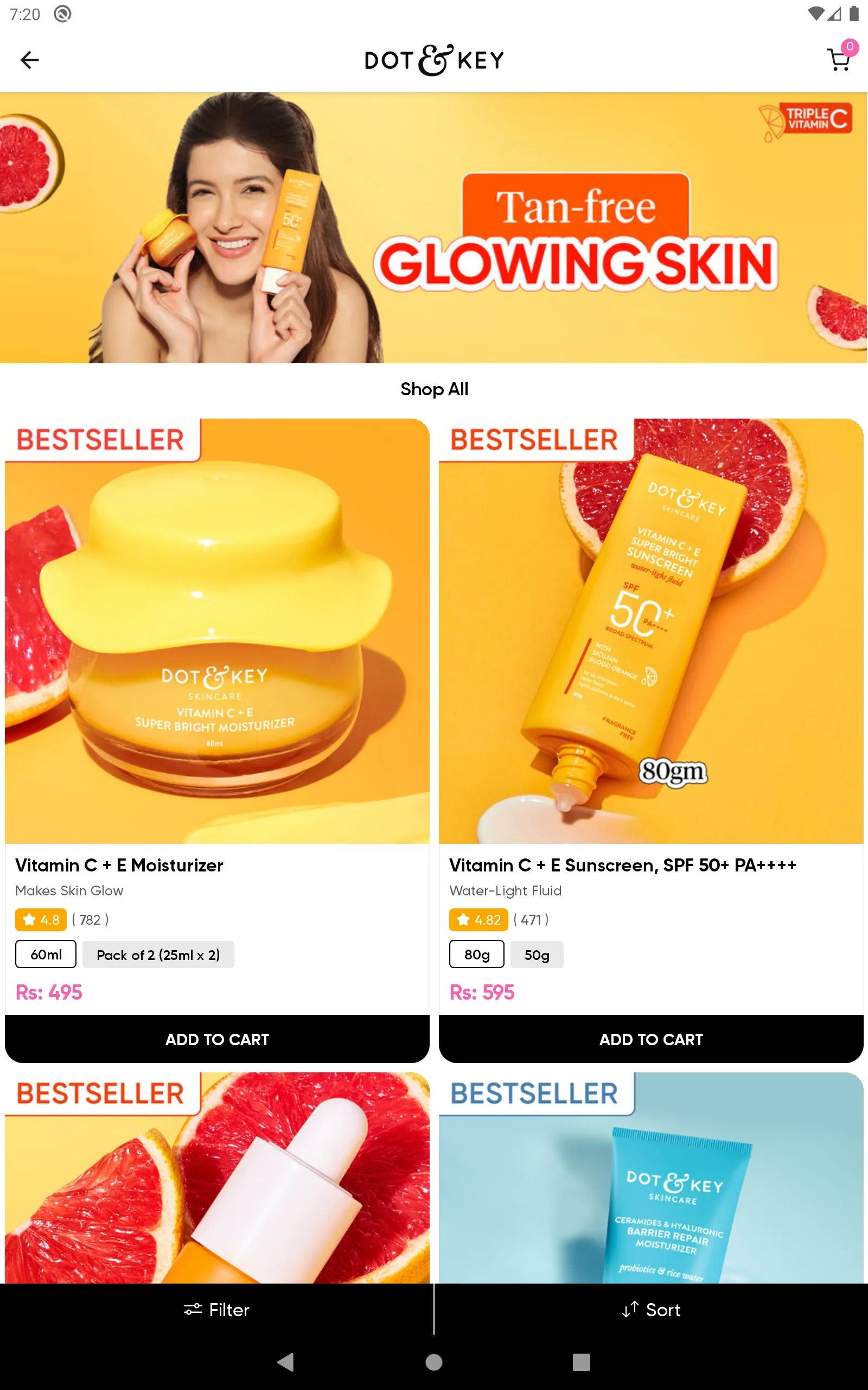 Dot & Key Skincare Shopping | Indus Appstore | Screenshot