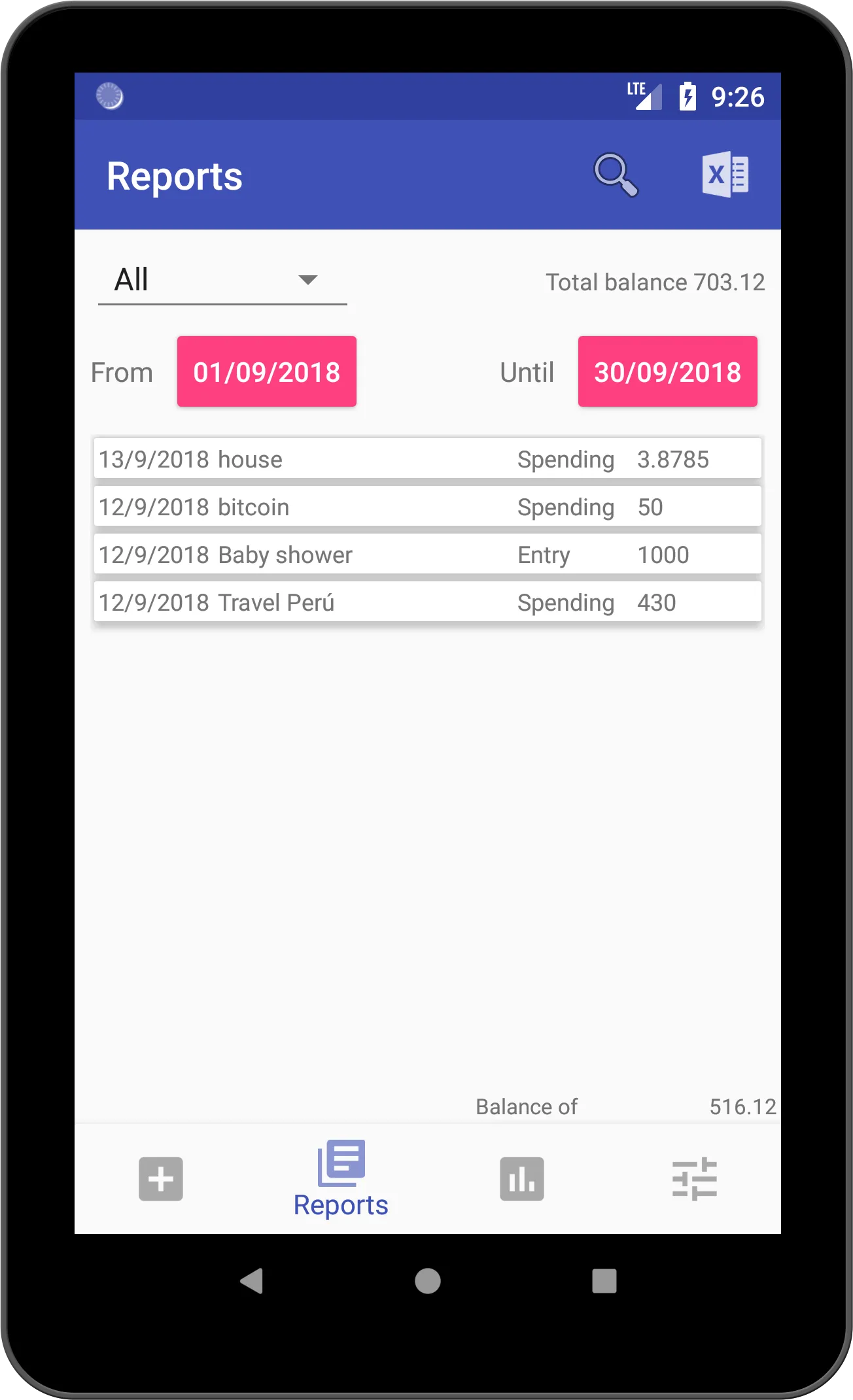 Financial control of income an | Indus Appstore | Screenshot