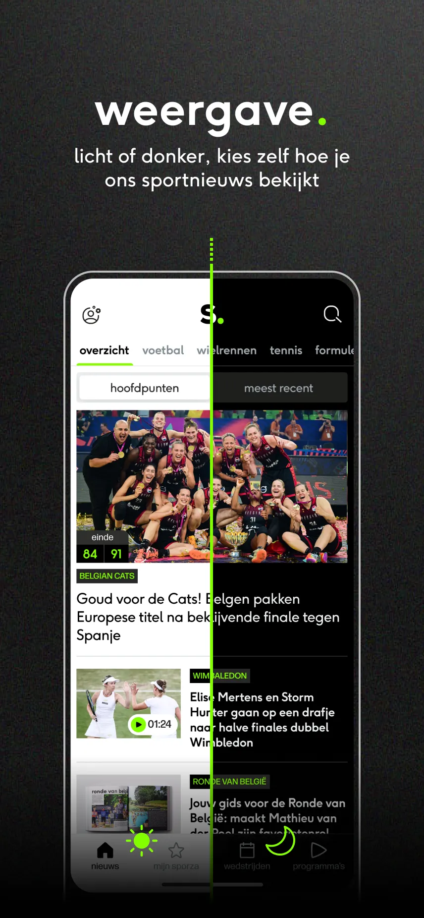 sporza | Indus Appstore | Screenshot