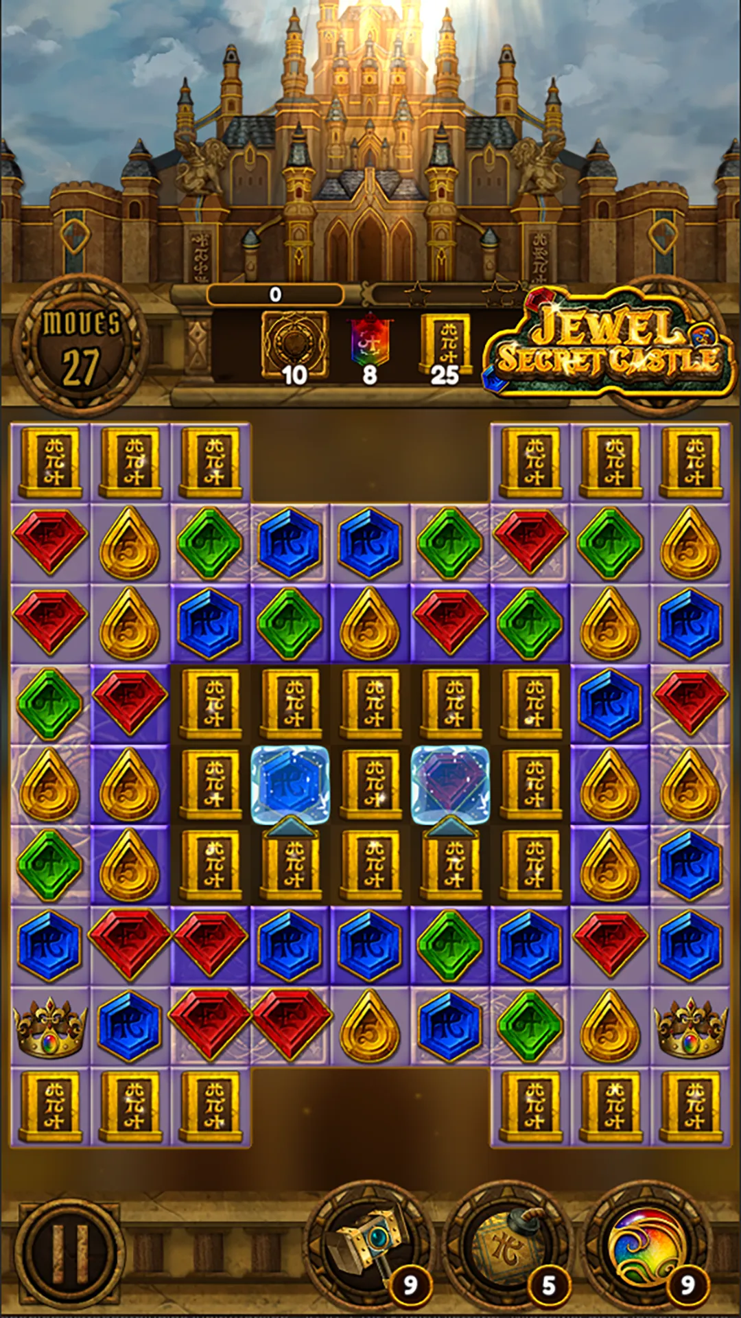 Jewel Secret Castle: Match 3 | Indus Appstore | Screenshot