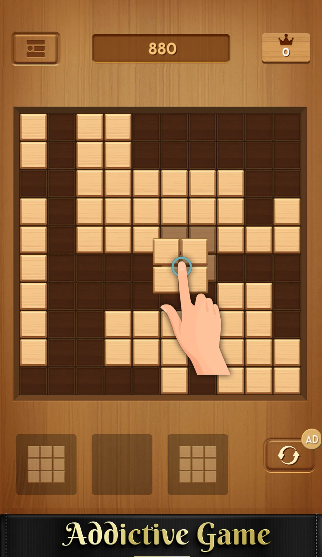 Wood Block Puzzle | Indus Appstore | Screenshot