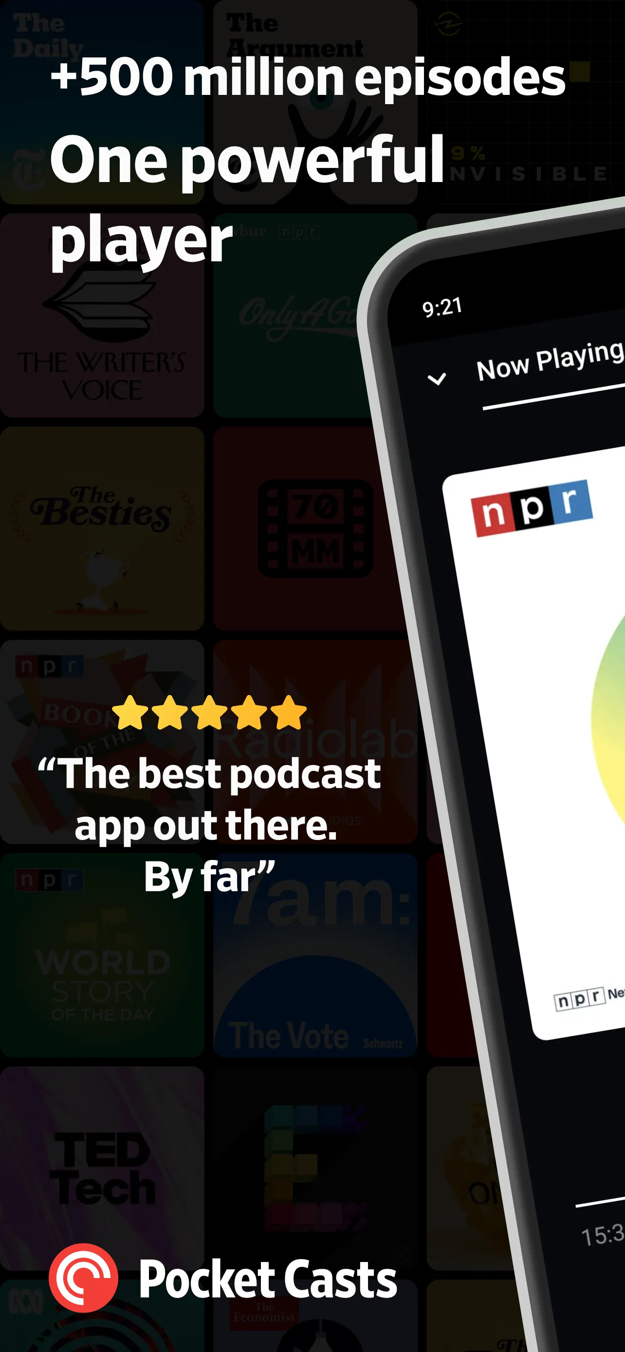 Pocket Casts - Podcast App | Indus Appstore | Screenshot