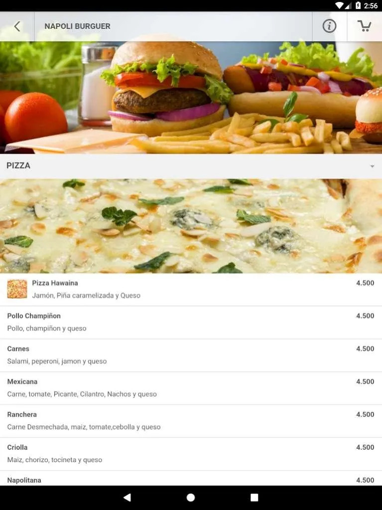 Napoli Burguer | Indus Appstore | Screenshot