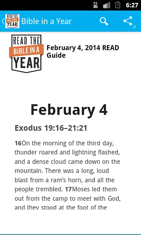 Read Bible in a year - NLT | Indus Appstore | Screenshot