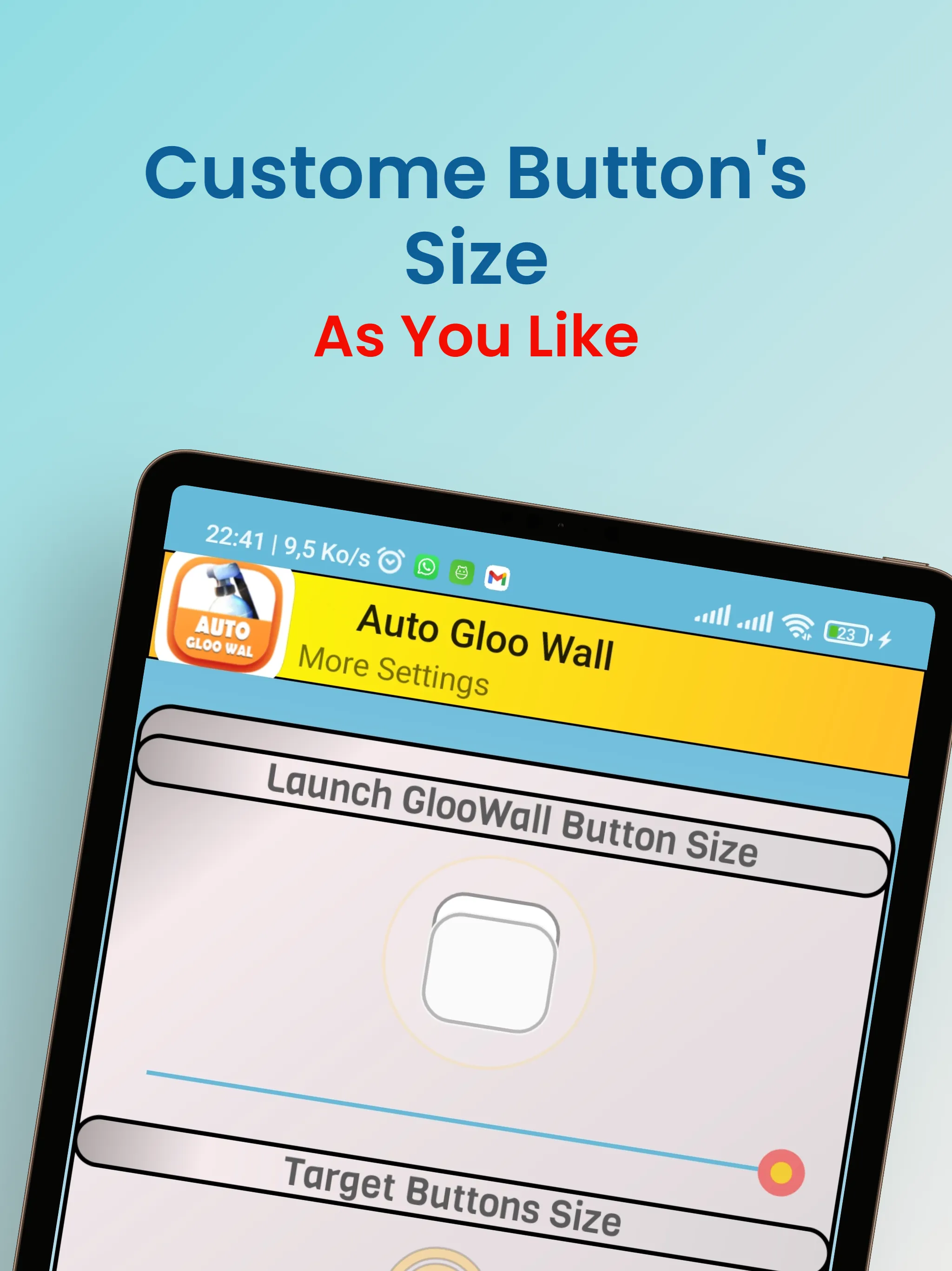 Auto Gloo Wall - Auto Clicker  | Indus Appstore | Screenshot