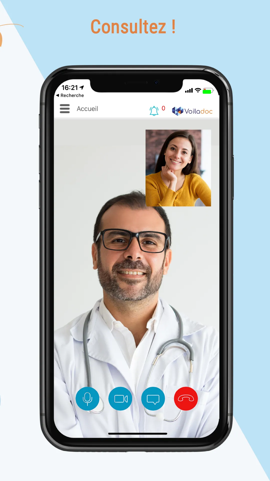 Voiladoc Patient Maroc | Indus Appstore | Screenshot