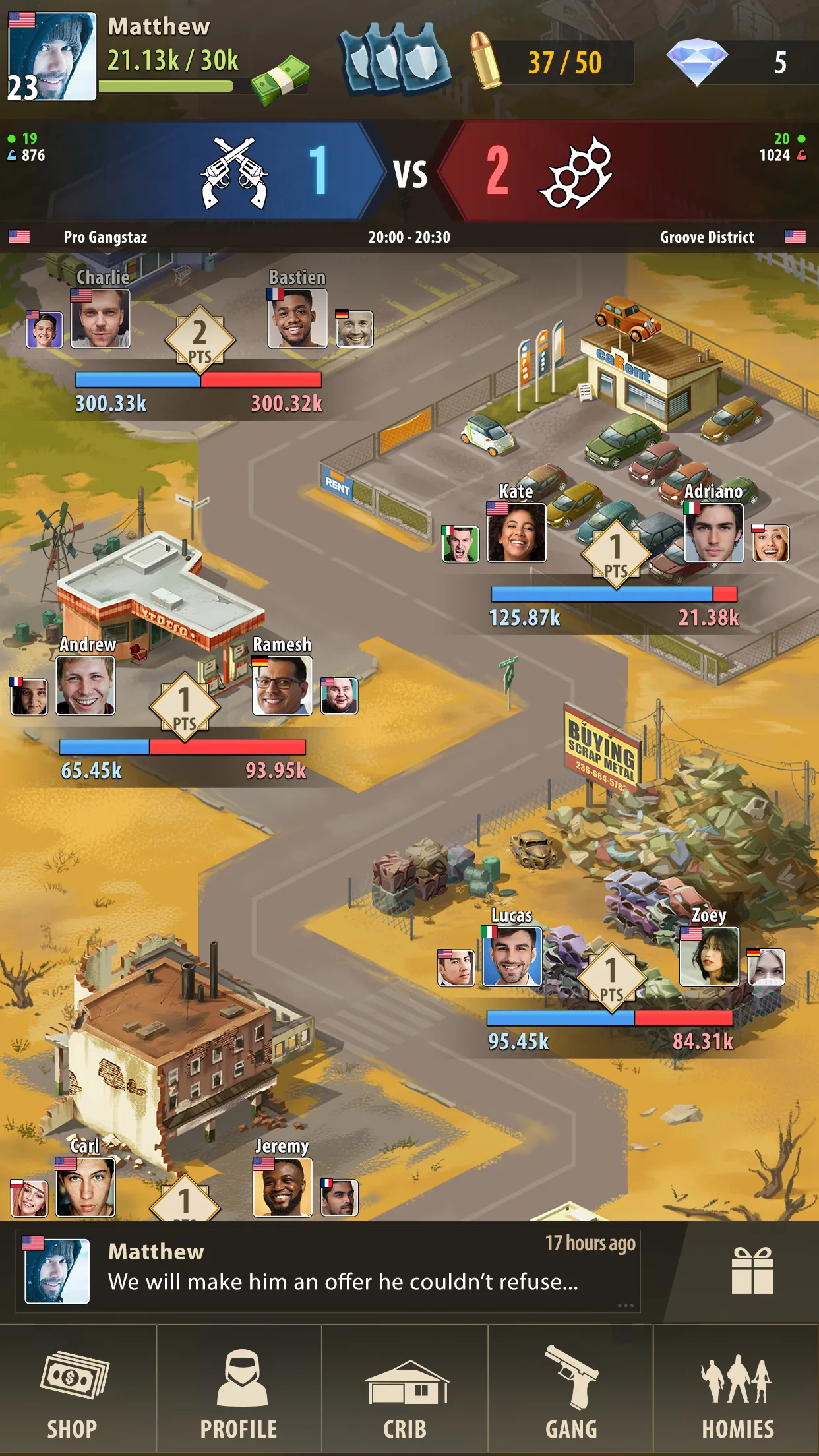 The Gang: Street Mafia Wars | Indus Appstore | Screenshot