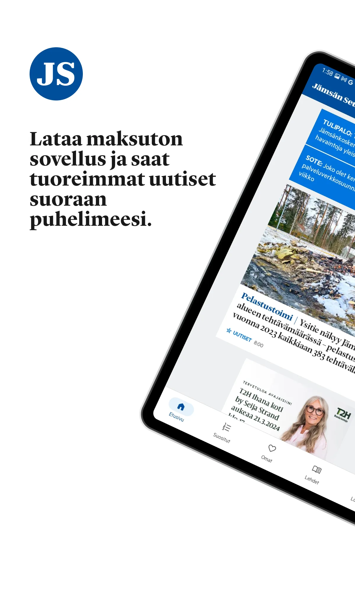 Jämsän Seutu | Indus Appstore | Screenshot