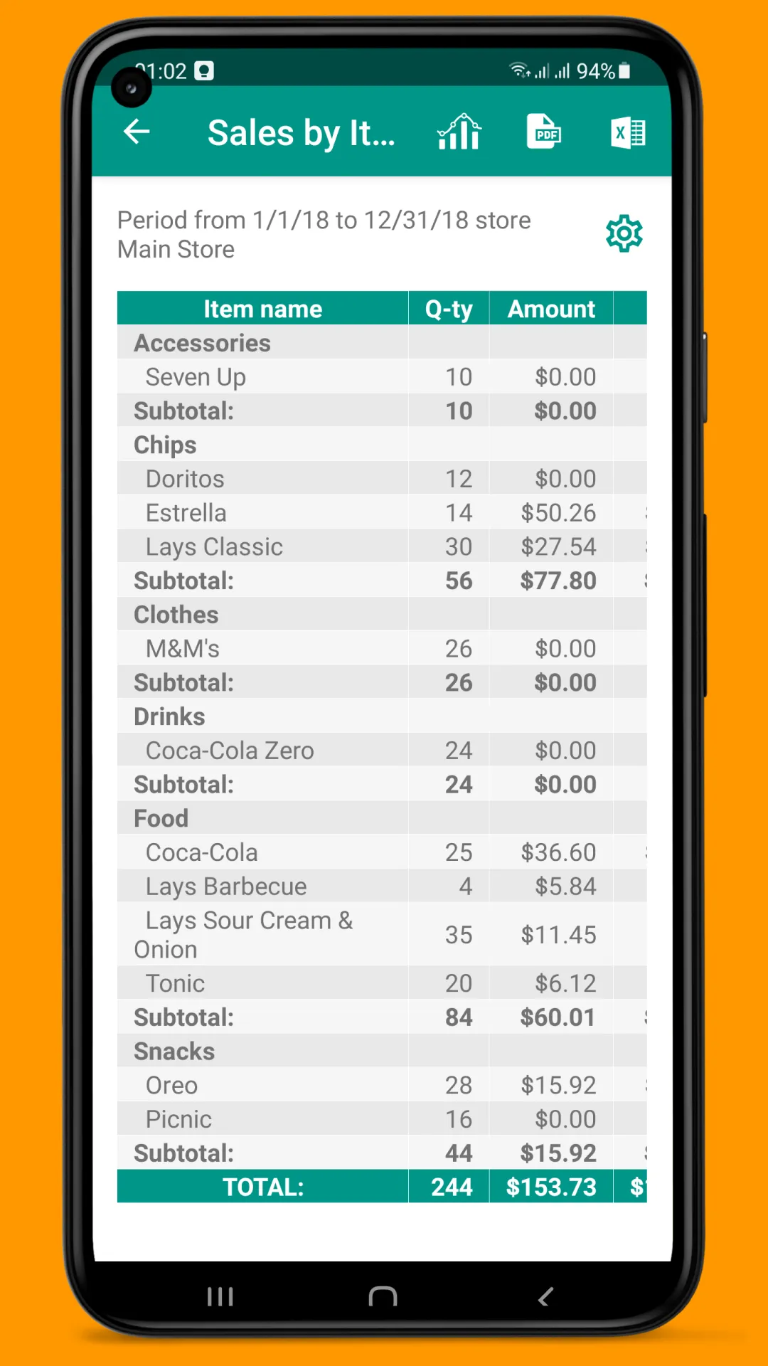 Stock and Inventory Simple | Indus Appstore | Screenshot