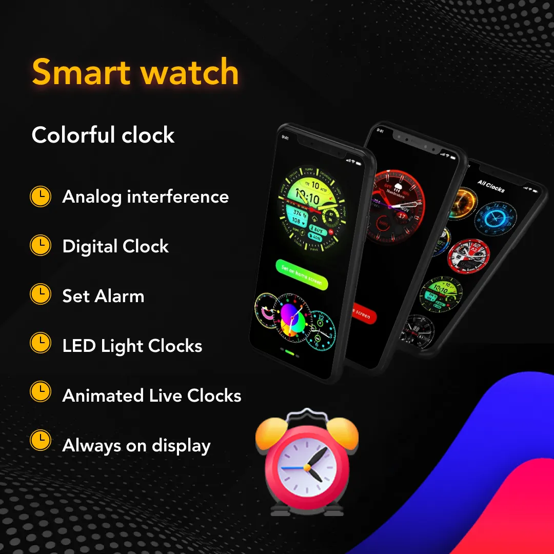 Smart Night Clock & Neon Clock | Indus Appstore | Screenshot