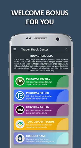 Trader Ebook Center | Indus Appstore | Screenshot