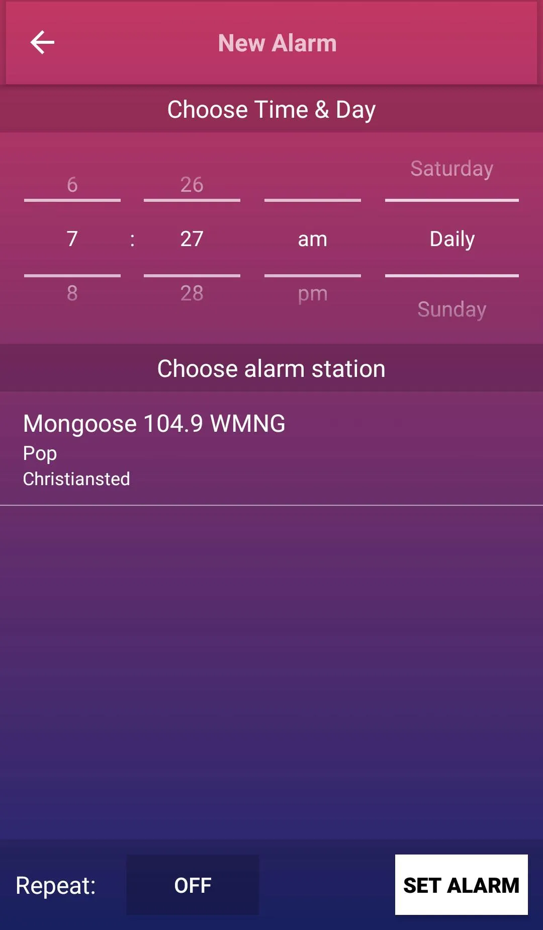 A2Z Virgin Islands FM Radio | Indus Appstore | Screenshot