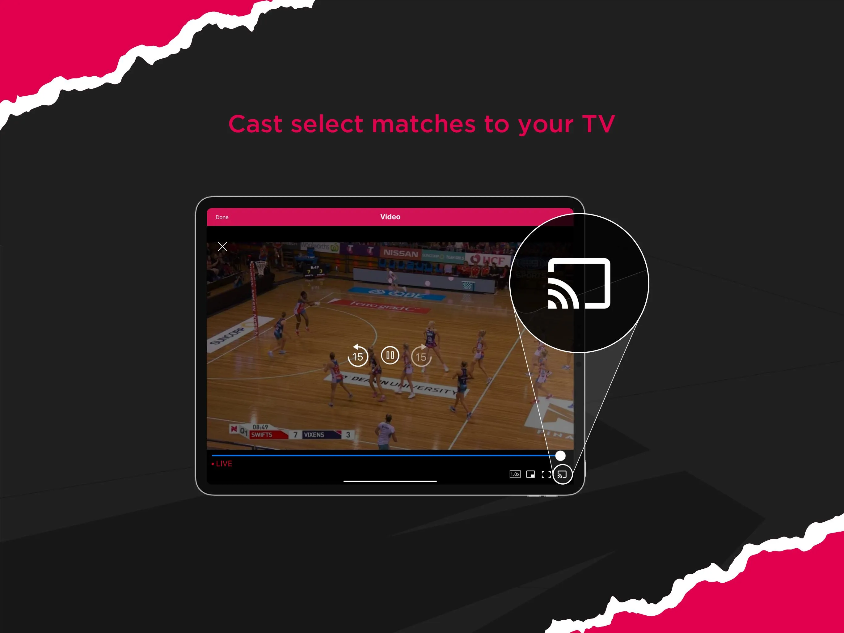 Netball Live Official | Indus Appstore | Screenshot