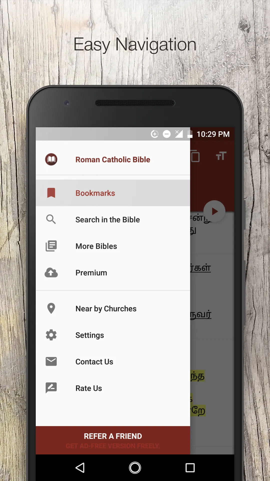 Tamil Roman Catholic Bible(RC) | Indus Appstore | Screenshot