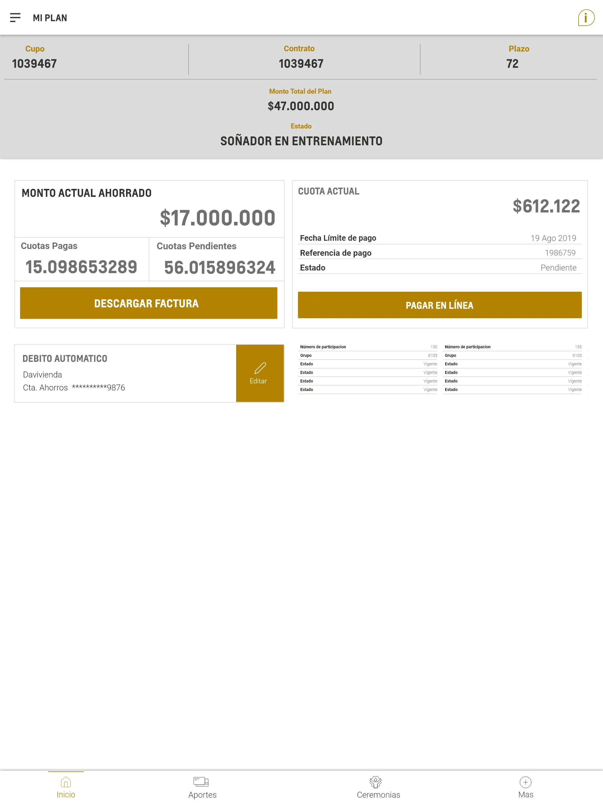 ChevyPlan® Colombia | Indus Appstore | Screenshot