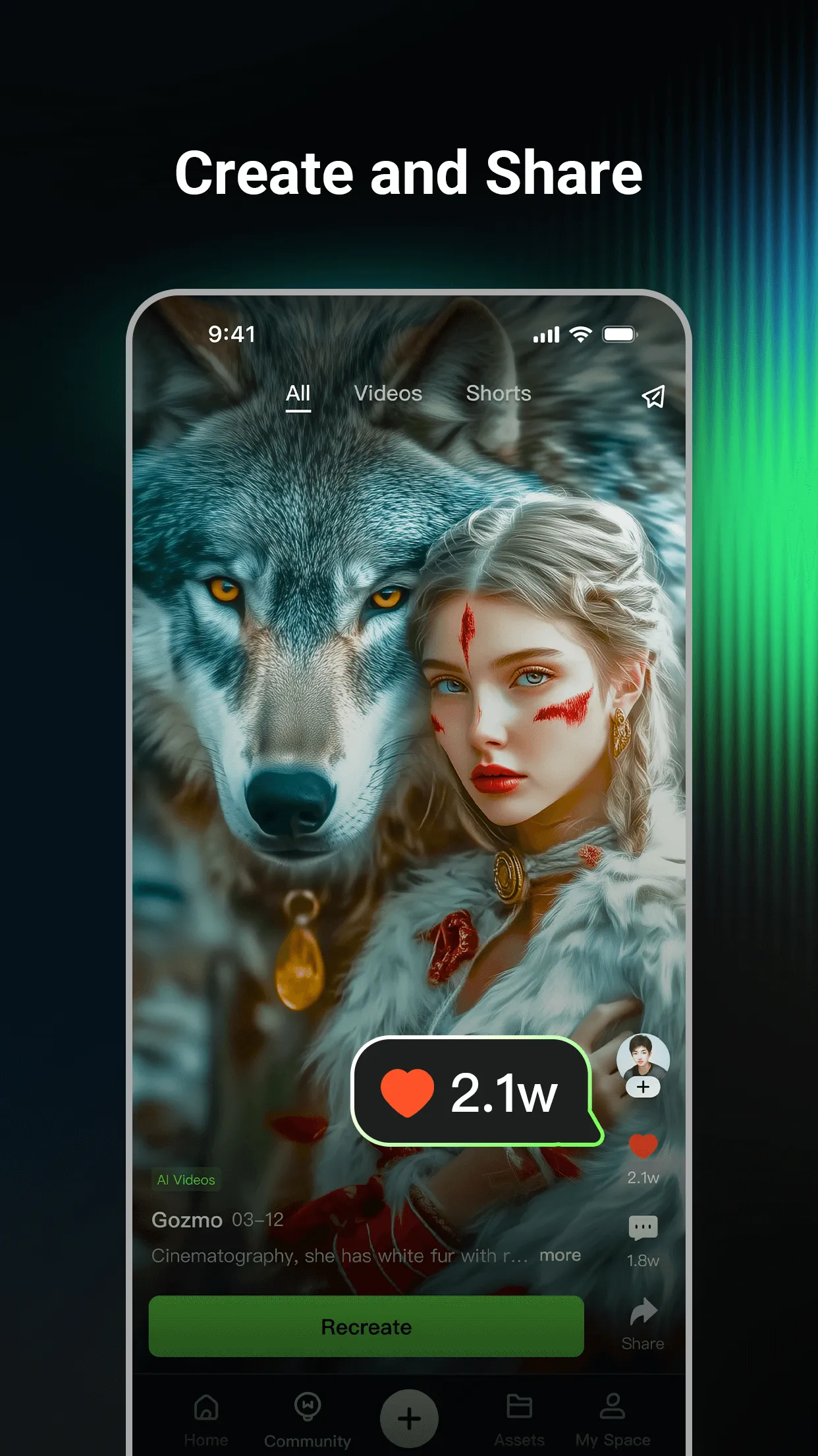 Kling AI: AI Image&Video Maker | Indus Appstore | Screenshot