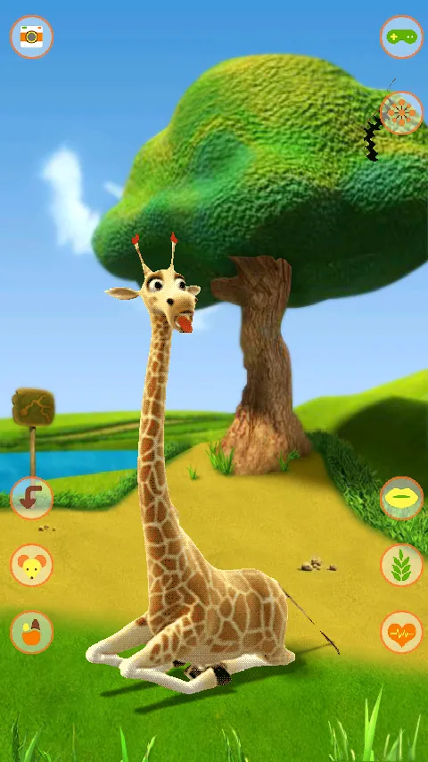 Talking Giraffe | Indus Appstore | Screenshot