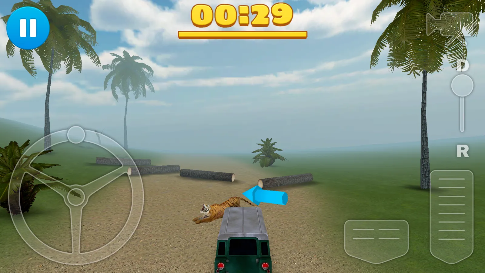 4x4 Tiger Chase | Indus Appstore | Screenshot