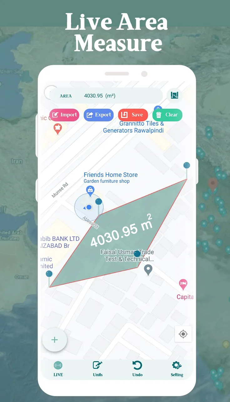 Area Calculator For Land | Indus Appstore | Screenshot