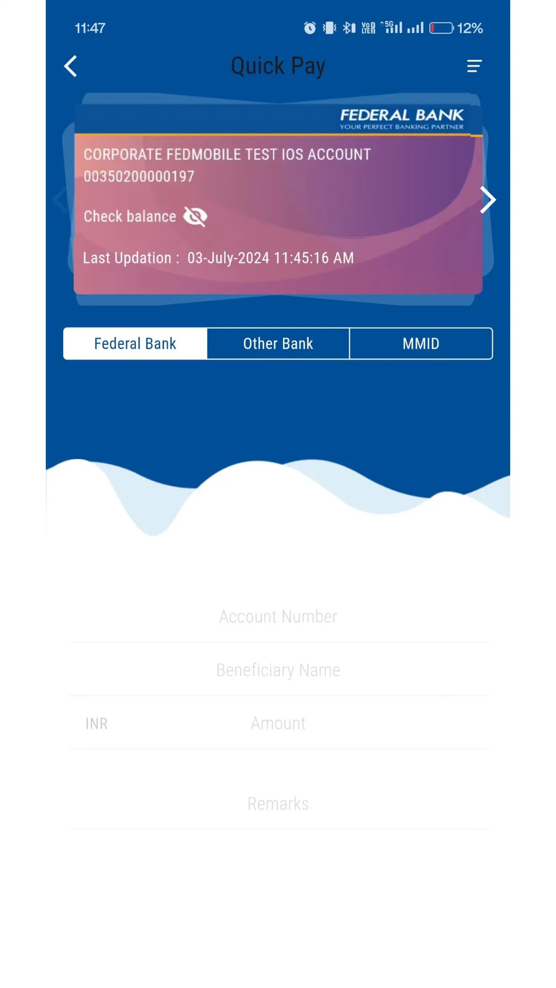 Federal Bank - FedCorp | Indus Appstore | Screenshot