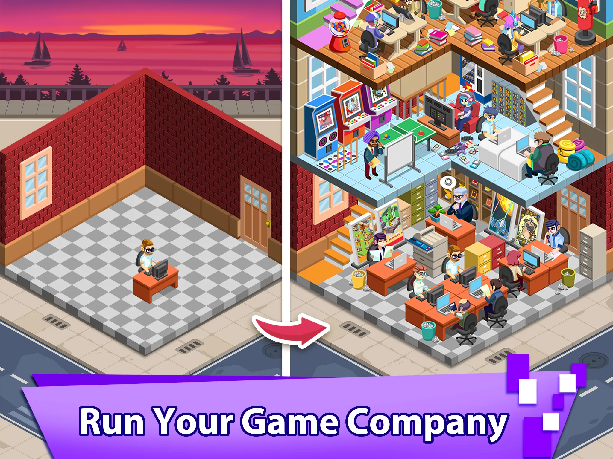 Video Game Tycoon idle clicker | Indus Appstore | Screenshot