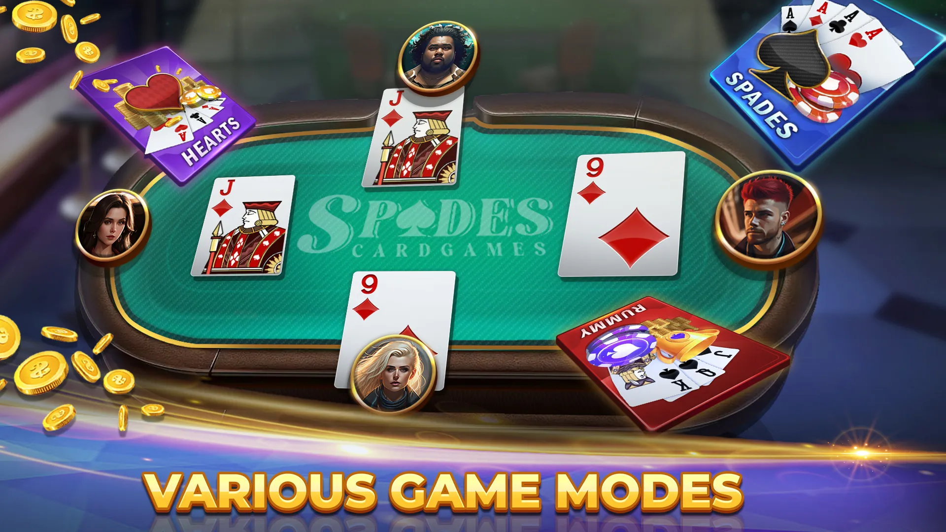 Spades Classic - Card Game | Indus Appstore | Screenshot