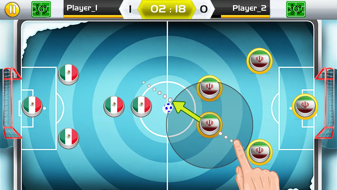 Finger Soccer Clash | Indus Appstore | Screenshot