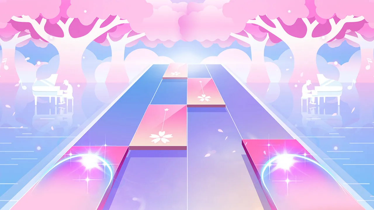 Piano Music Heart: Pop Tiles | Indus Appstore | Screenshot