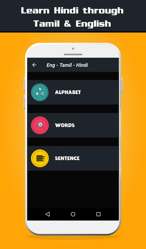 Learn Hindi from English Tamil | Indus Appstore | Screenshot