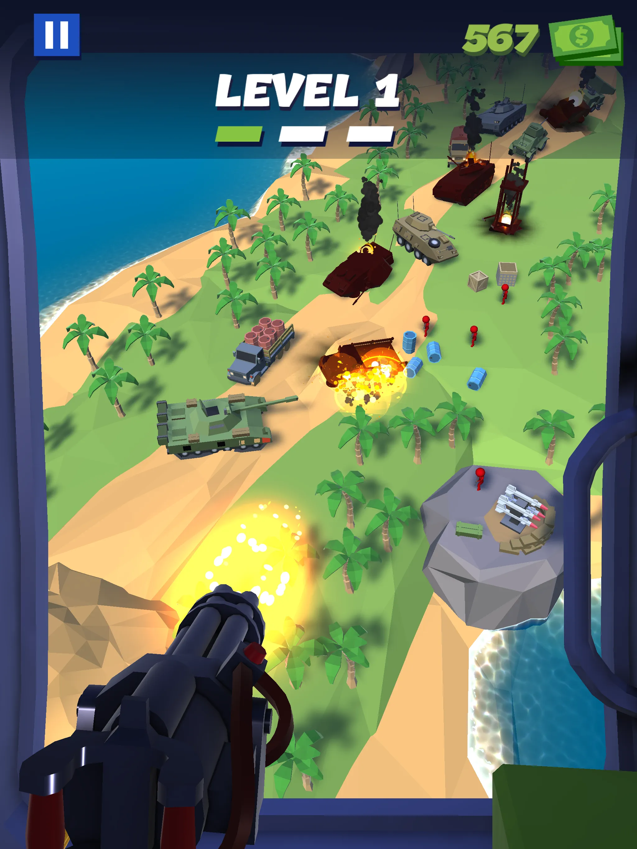 Heli Gunner: chopper shooter | Indus Appstore | Screenshot