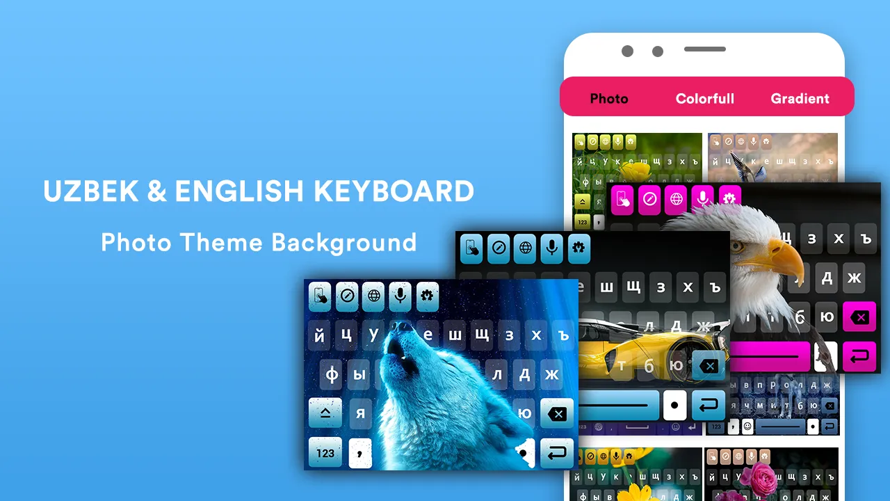 Uzbek English Keyboard App | Indus Appstore | Screenshot